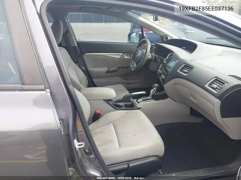 2014 HONDA CIVIC VIN 19XFB2F85EE037136 — фото 5
