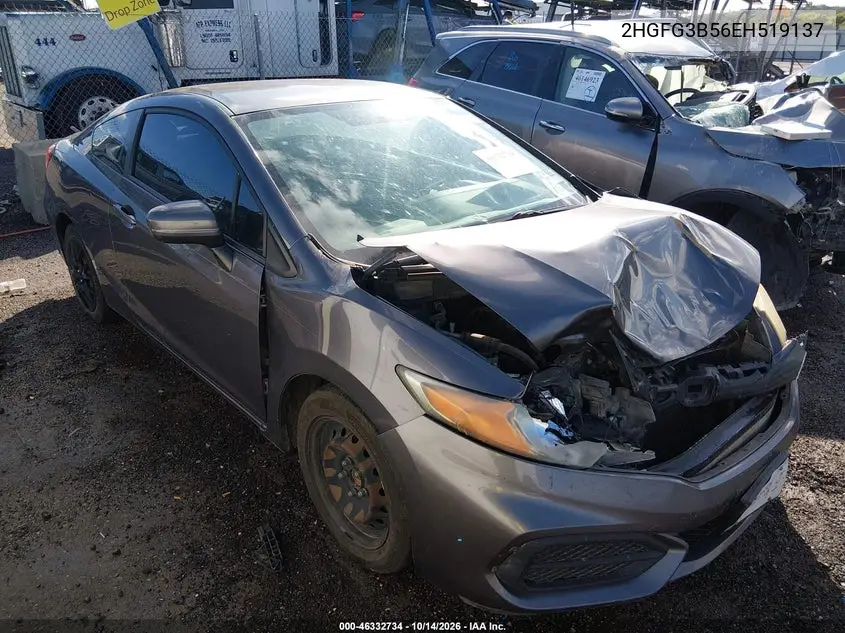 HONDA CIVIC 2014, VIN 2HGFG3B56EH519137