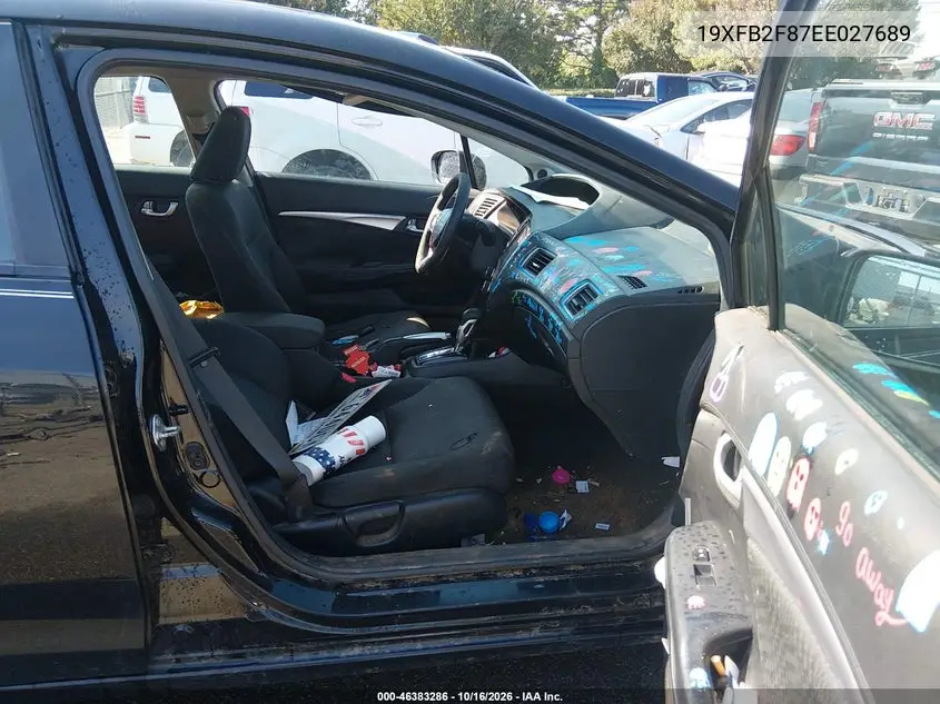 2014 HONDA CIVIC VIN 19XFB2F87EE027689 — фото 5