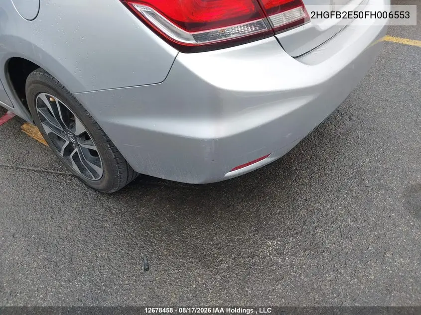 2015 HONDA CIVIC VIN 2HGFB2E50FH006553 — фото 19