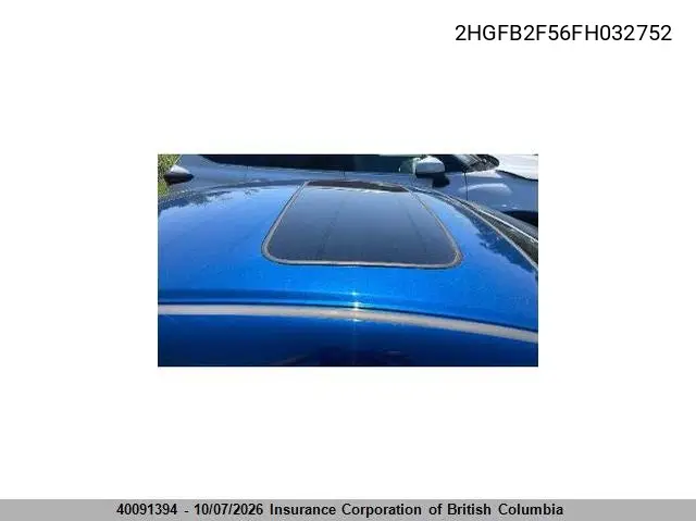2015 HONDA CIVIC VIN 2HGFB2F56FH032752 — фото 16