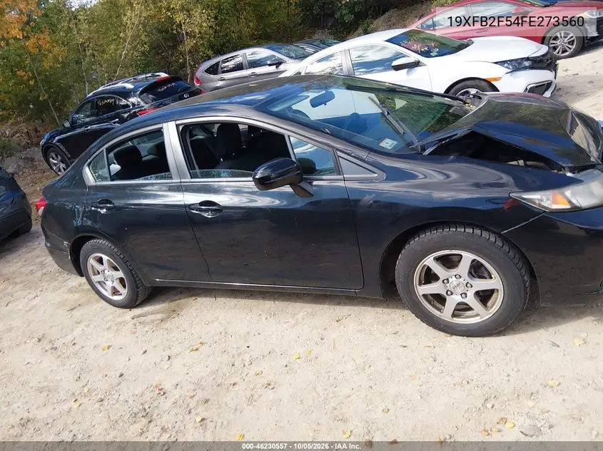 2015 HONDA CIVIC VIN 19XFB2F54FE273560 — фото 13
