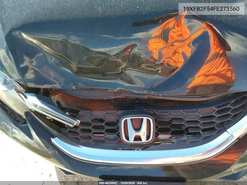2015 HONDA CIVIC VIN 19XFB2F54FE273560 — фото 20