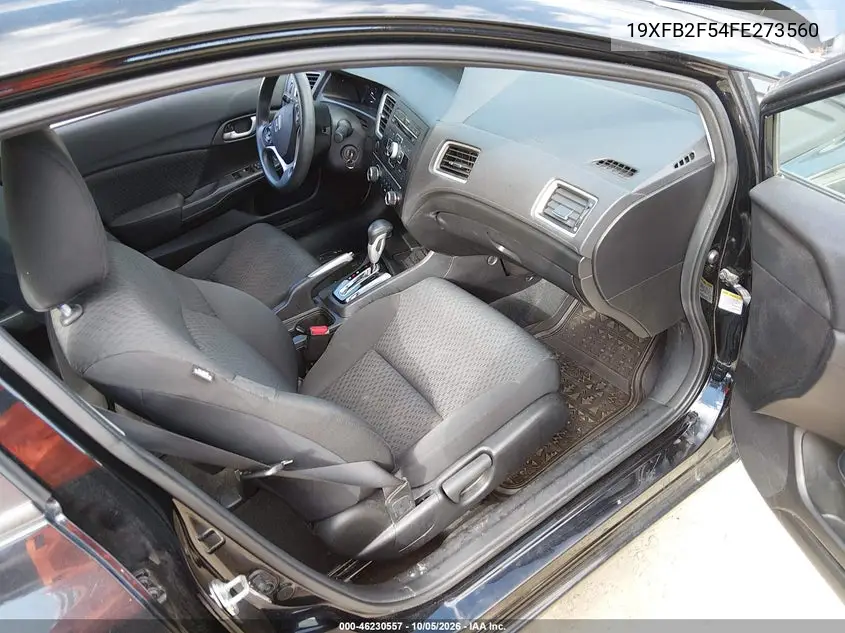 2015 HONDA CIVIC VIN 19XFB2F54FE273560 — фото 5