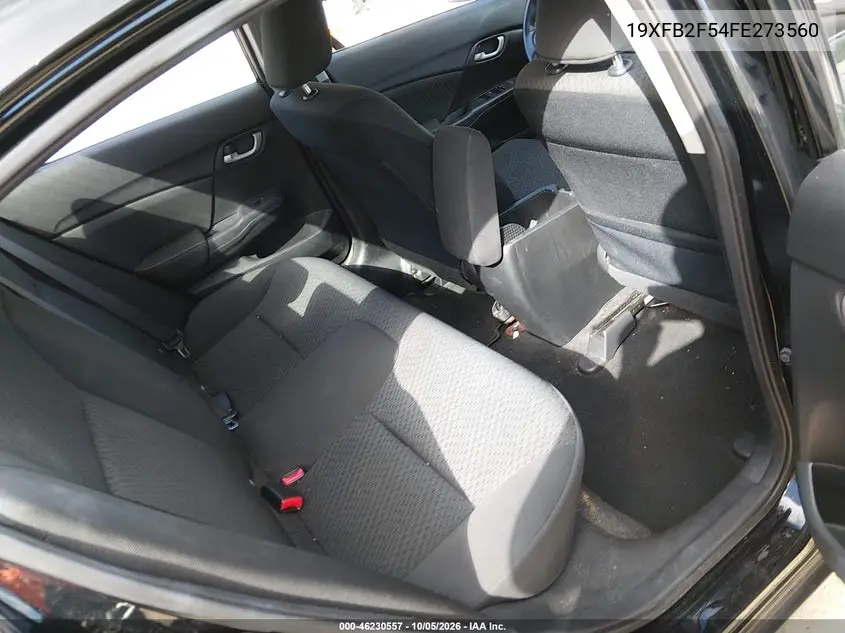 2015 HONDA CIVIC VIN 19XFB2F54FE273560 — фото 8