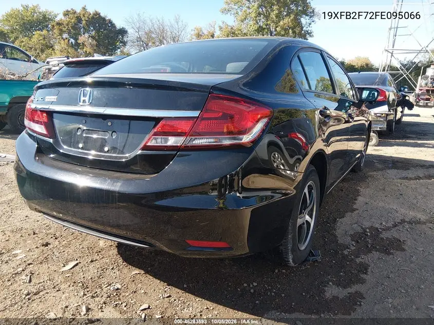 2015 HONDA CIVIC VIN 19XFB2F72FE095066 — фото 4