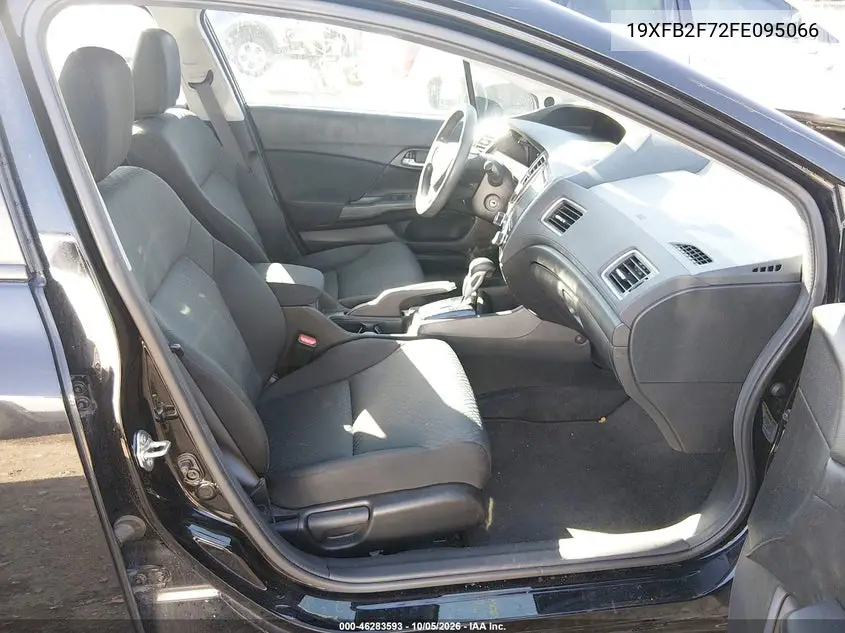 2015 HONDA CIVIC VIN 19XFB2F72FE095066 — фото 5