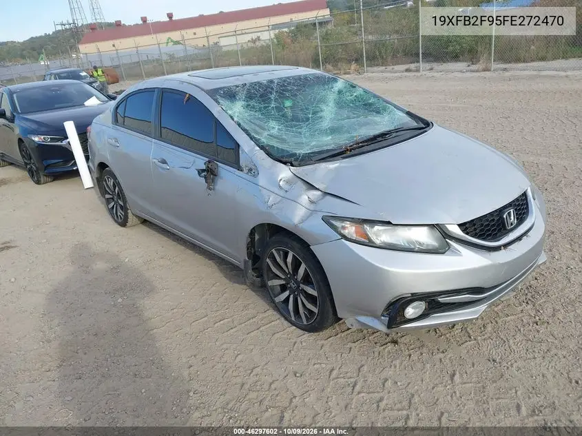 HONDA CIVIC 2015, VIN 19XFB2F95FE272470