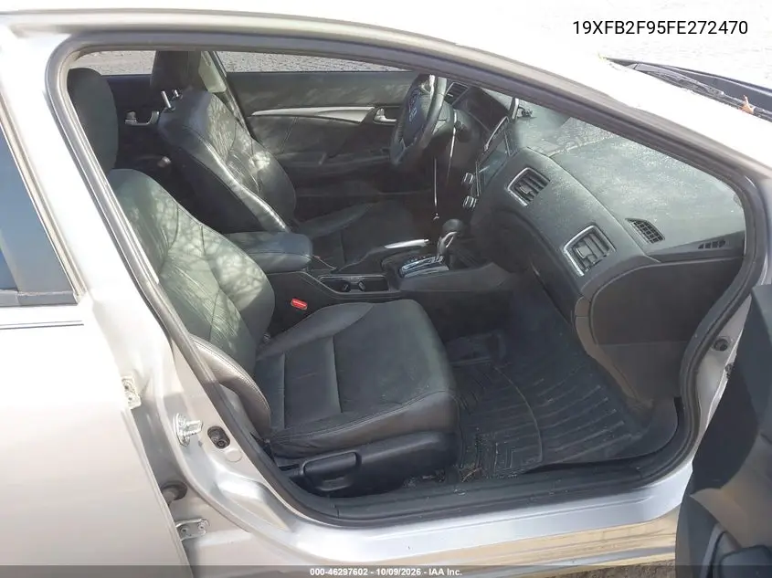 2015 HONDA CIVIC VIN 19XFB2F95FE272470 — фото 5