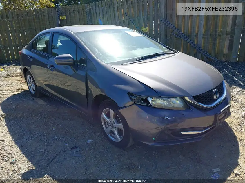 HONDA CIVIC 2015, VIN 19XFB2F5XFE232396