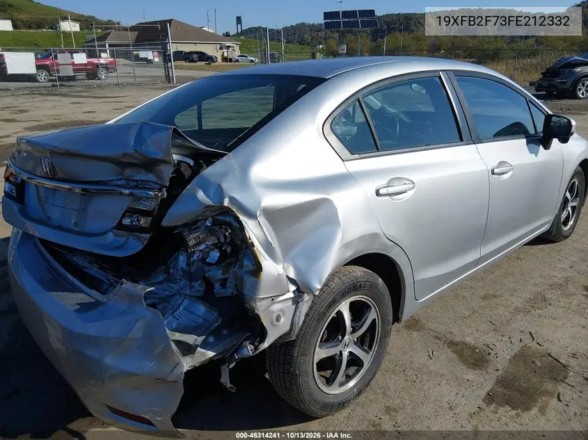 2015 HONDA CIVIC VIN 19XFB2F73FE212332 — фото 4