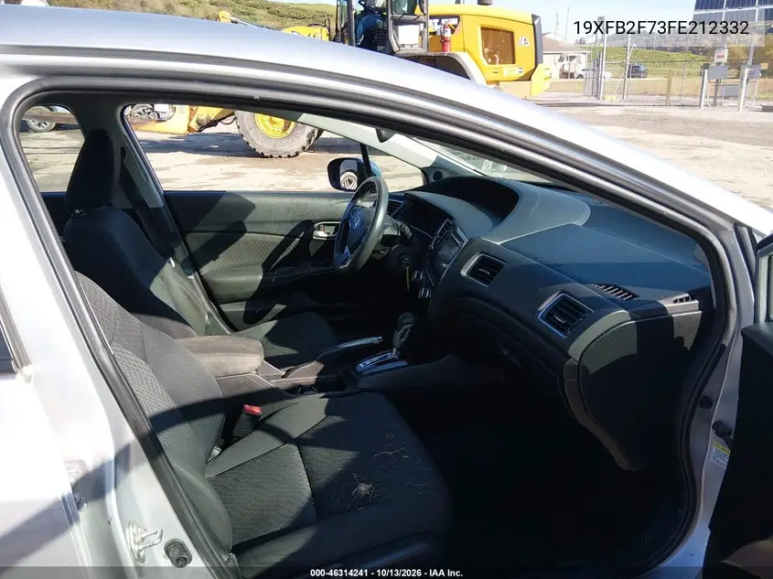 2015 HONDA CIVIC VIN 19XFB2F73FE212332 — фото 5
