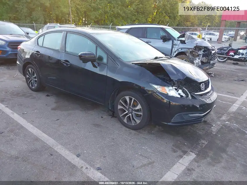 HONDA CIVIC 2015, VIN 19XFB2F89FE004125