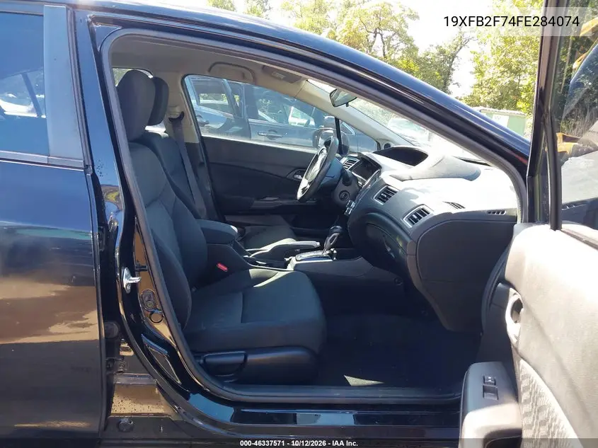 2015 HONDA CIVIC VIN 19XFB2F74FE284074 — фото 5