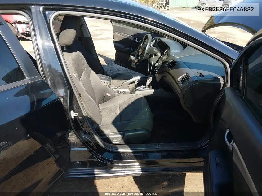 2015 HONDA CIVIC VIN 19XFB2F86FE046882 — фото 5