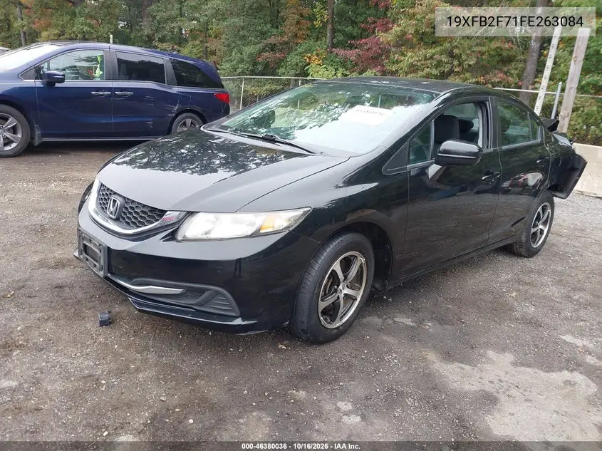 2015 HONDA CIVIC VIN 19XFB2F71FE263084 — фото 2