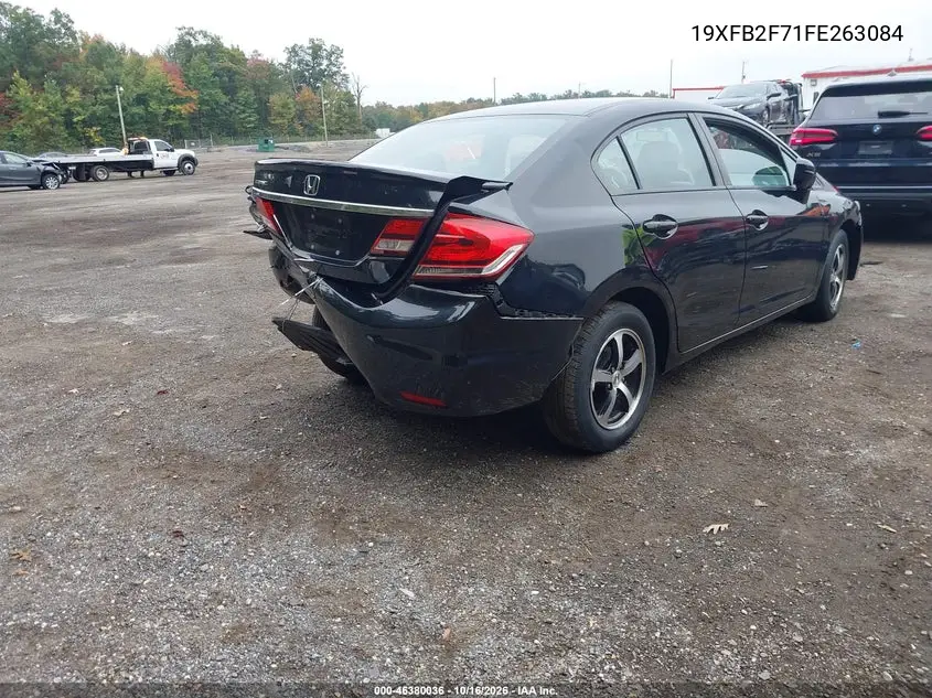 2015 HONDA CIVIC VIN 19XFB2F71FE263084 — фото 4
