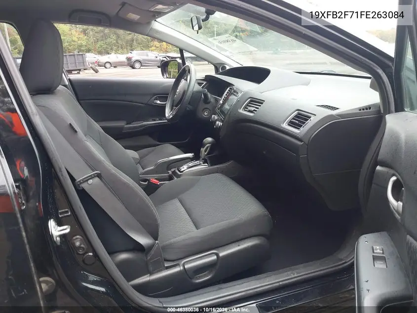2015 HONDA CIVIC VIN 19XFB2F71FE263084 — фото 5