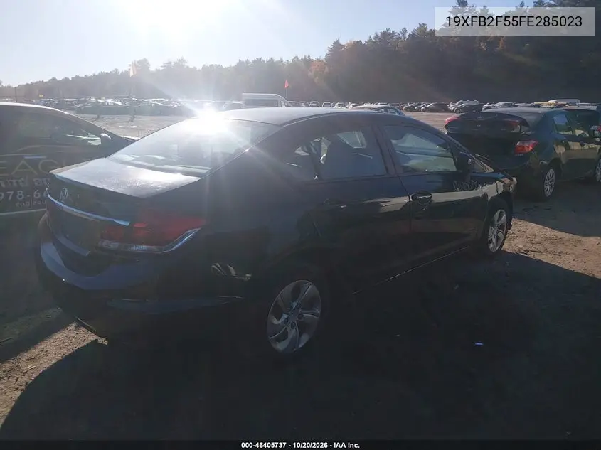 2015 HONDA CIVIC VIN 19XFB2F55FE285023 — фото 4