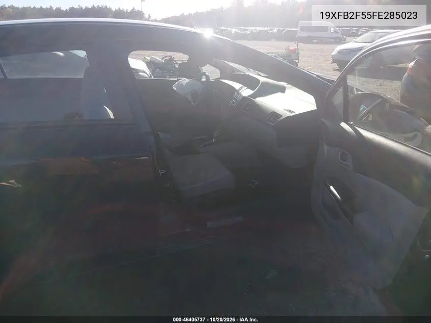 2015 HONDA CIVIC VIN 19XFB2F55FE285023 — фото 5