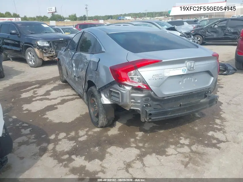 2016 HONDA CIVIC VIN 19XFC2F55GE054945 — фото 3