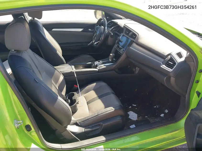 2016 HONDA CIVIC VIN 2HGFC3B73GH354261 — фото 5