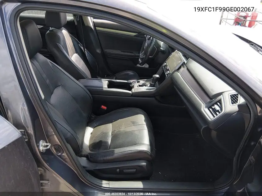 2016 HONDA CIVIC VIN 19XFC1F99GE002067 — фото 5