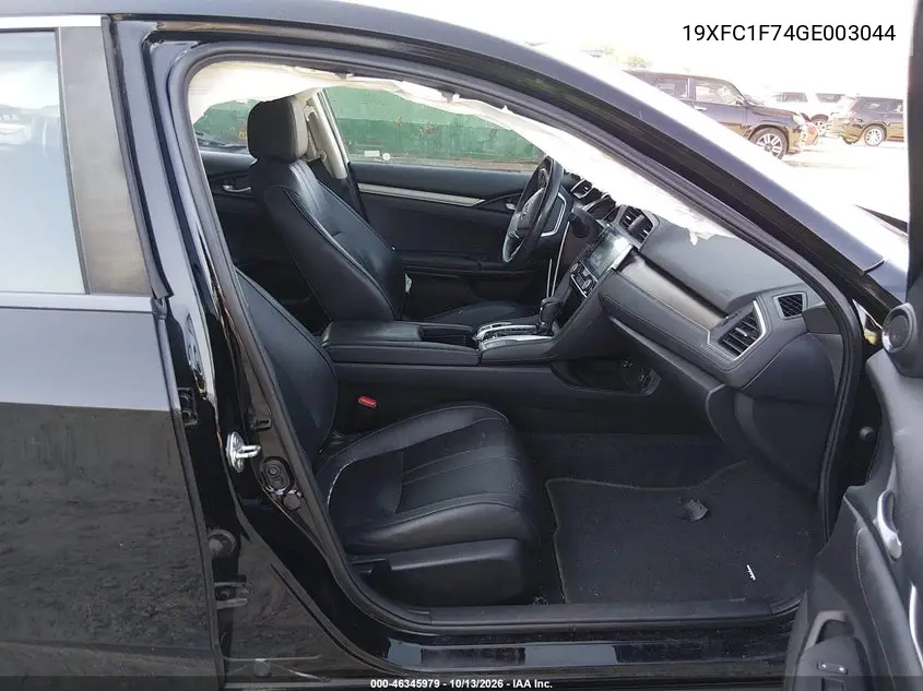 2016 HONDA CIVIC VIN 19XFC1F74GE003044 — фото 5
