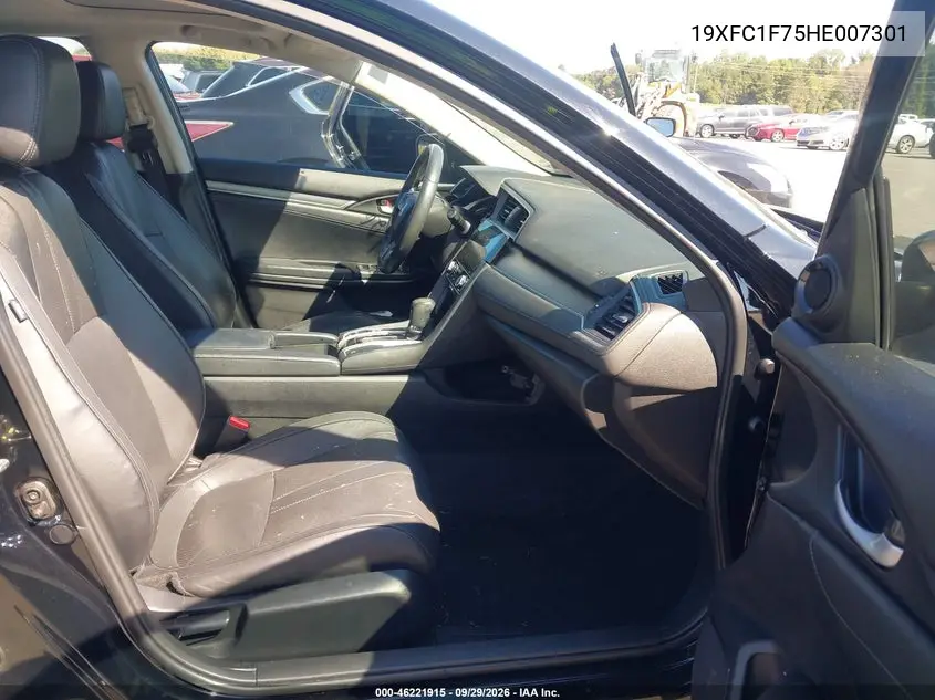 2017 HONDA CIVIC VIN 19XFC1F75HE007301 — фото 5