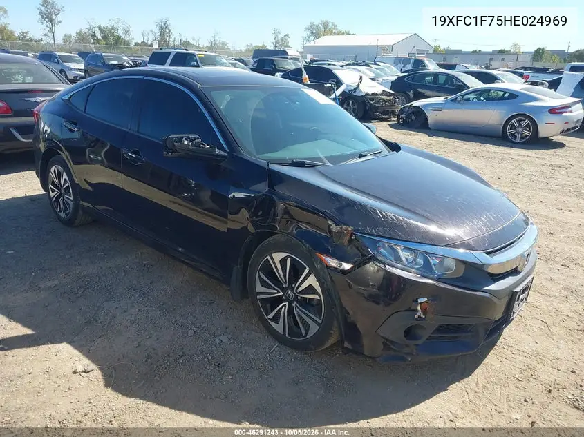 HONDA CIVIC 2017, VIN 19XFC1F75HE024969
