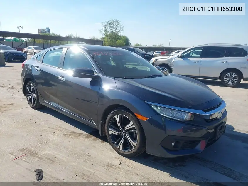 HONDA CIVIC 2017, VIN 2HGFC1F91HH653300