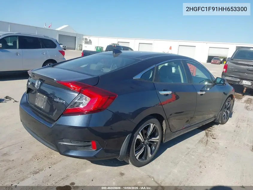 2017 HONDA CIVIC VIN 2HGFC1F91HH653300 — фото 4