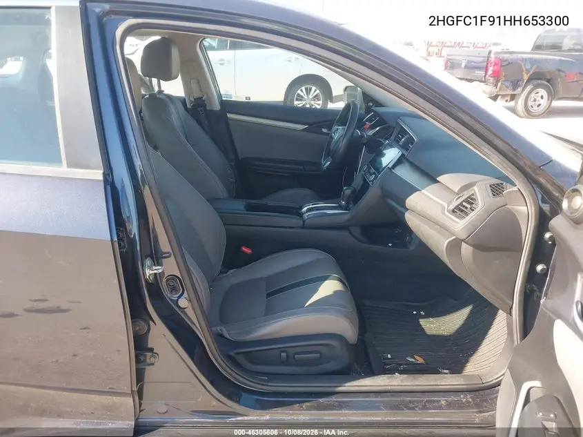 2017 HONDA CIVIC VIN 2HGFC1F91HH653300 — фото 5