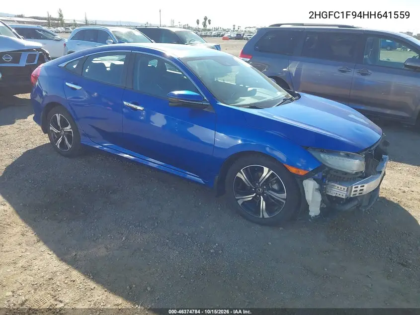 HONDA CIVIC 2017, VIN 2HGFC1F94HH641559