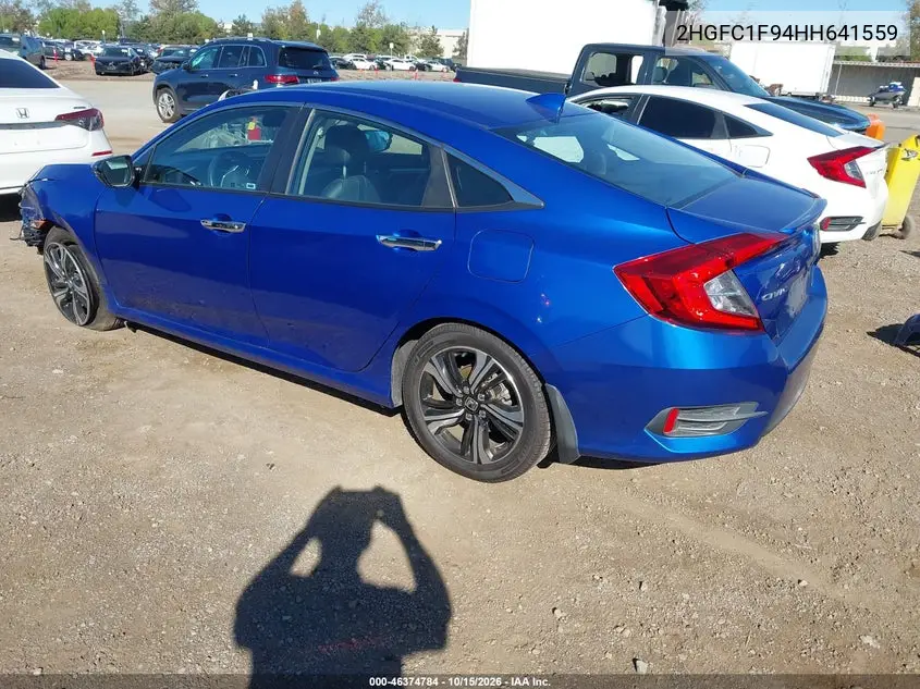 2017 HONDA CIVIC VIN 2HGFC1F94HH641559 — фото 3