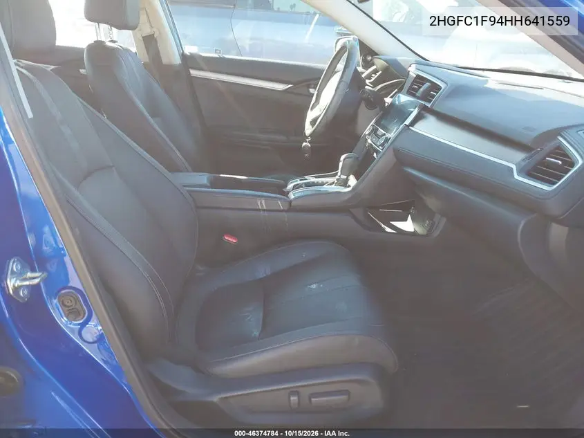 2017 HONDA CIVIC VIN 2HGFC1F94HH641559 — фото 5