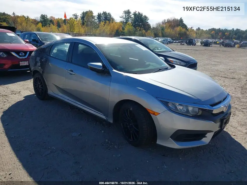 HONDA CIVIC 2017, VIN 19XFC2F55HE215134