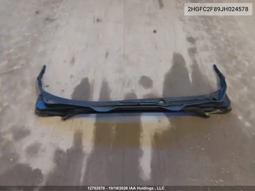 2018 HONDA CIVIC VIN 2HGFC2F89JH024578 — фото 12