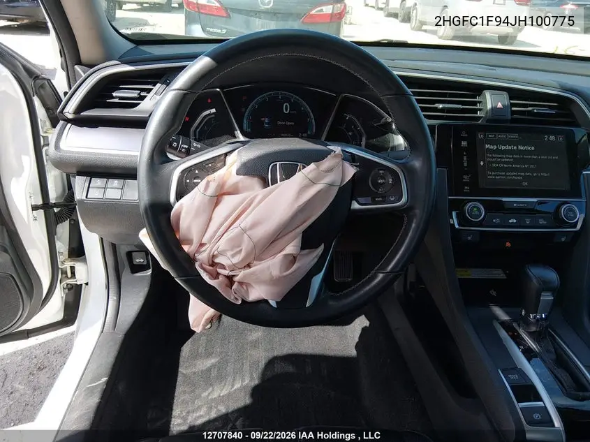 2018 HONDA CIVIC VIN 2HGFC1F94JH100775 — фото 19