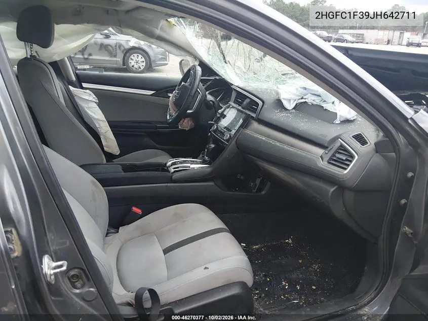 2018 HONDA CIVIC VIN 2HGFC1F39JH642711 — фото 5