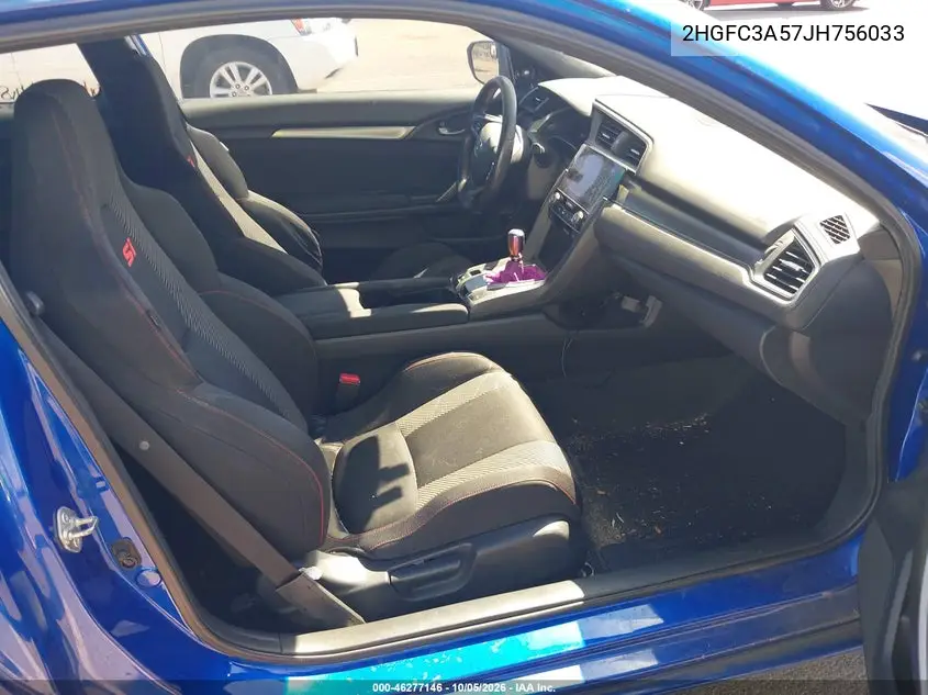 2018 HONDA CIVIC VIN 2HGFC3A57JH756033 — фото 5