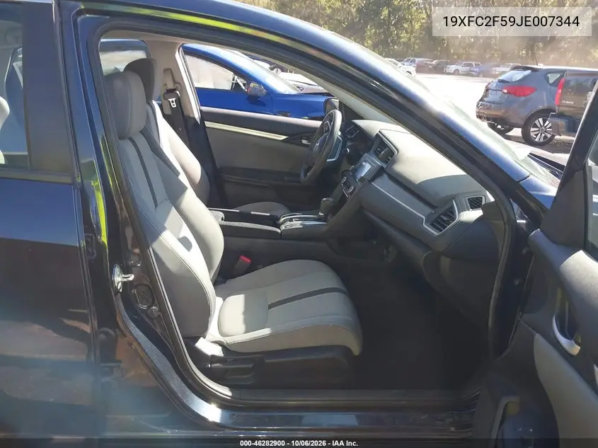 2018 HONDA CIVIC VIN 19XFC2F59JE007344 — фото 5