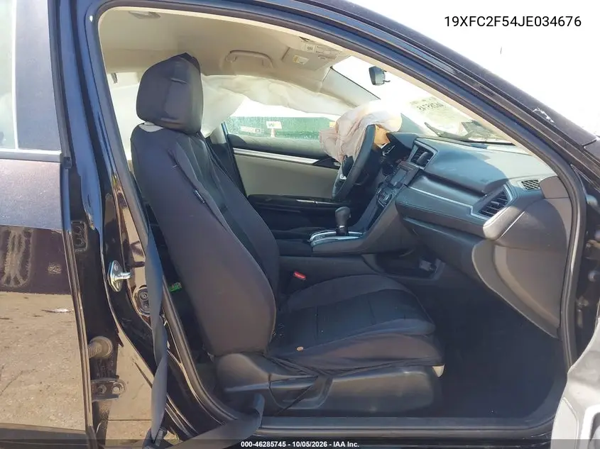 2018 HONDA CIVIC VIN 19XFC2F54JE034676 — фото 5