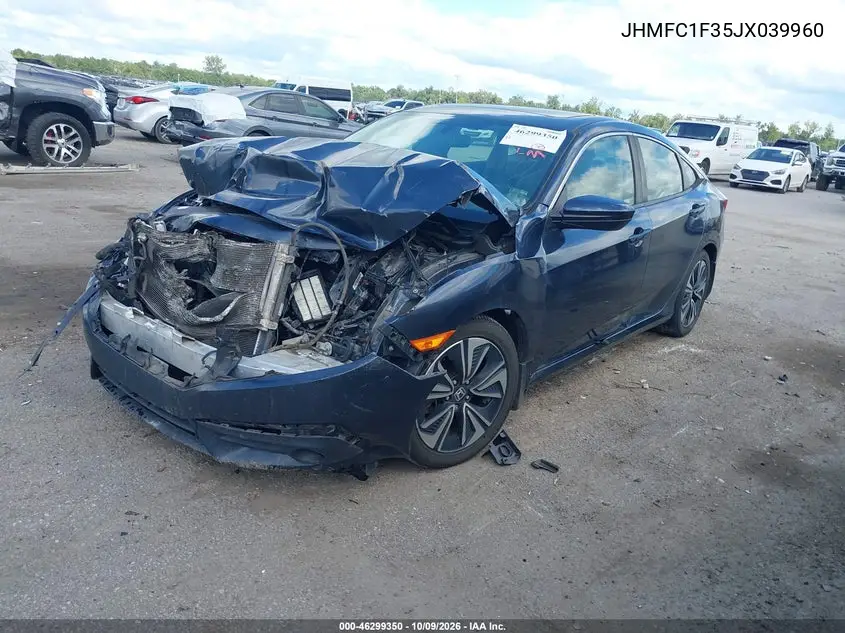 2018 HONDA CIVIC VIN JHMFC1F35JX039960 — фото 2
