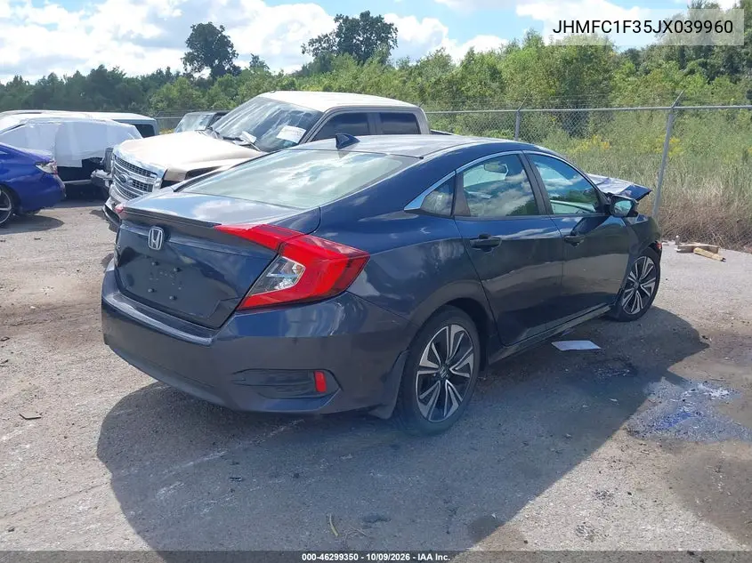 2018 HONDA CIVIC VIN JHMFC1F35JX039960 — фото 4