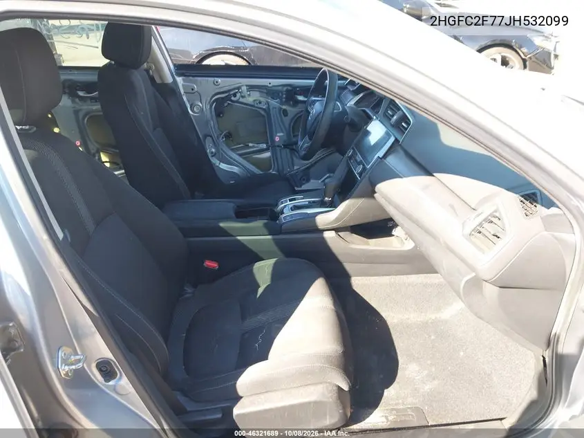 2018 HONDA CIVIC VIN 2HGFC2F77JH532099 — фото 5