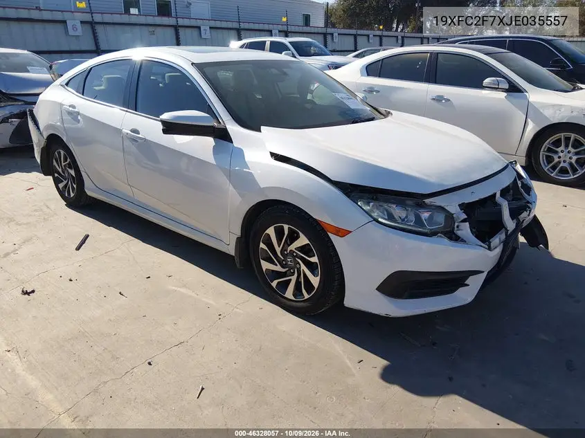 HONDA CIVIC 2018, VIN 19XFC2F7XJE035557