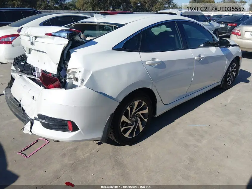 2018 HONDA CIVIC VIN 19XFC2F7XJE035557 — фото 4