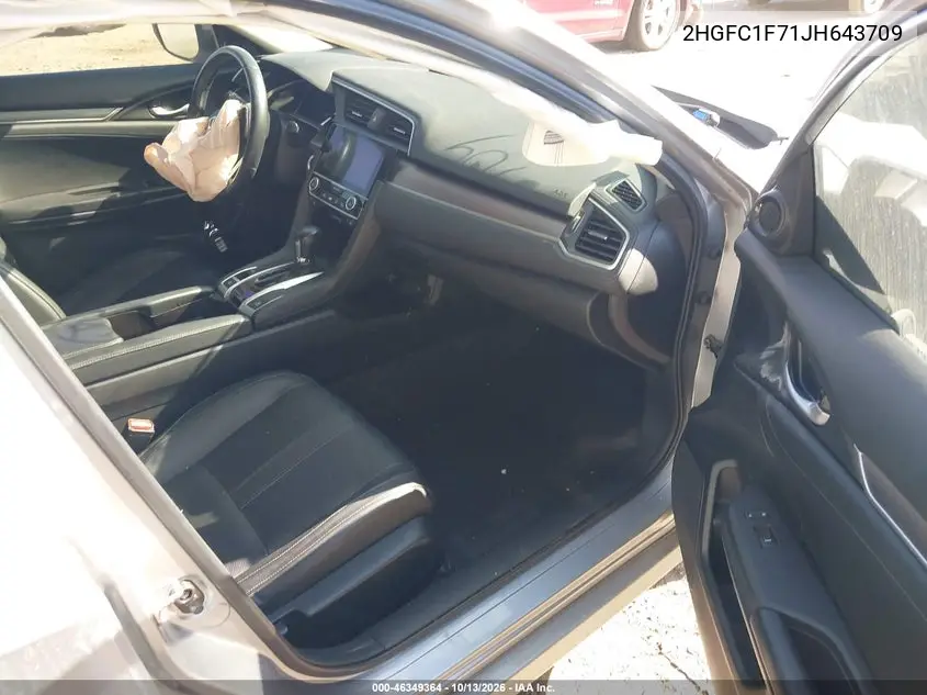 2018 HONDA CIVIC VIN 2HGFC1F71JH643709 — фото 5