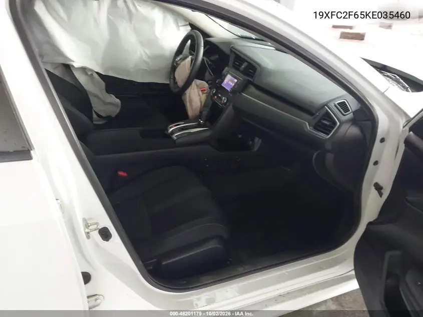 2019 HONDA CIVIC VIN 19XFC2F65KE035460 — фото 5